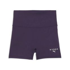 Shorty damski Puma Hyrox. Fioletowe szorty sportowe damskie Puma, bez wzorów, sportowe. Za 288.40 zł.