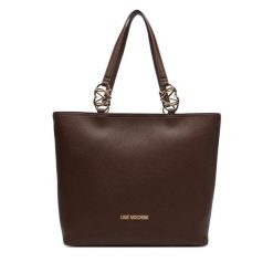 Torebka LOVE MOSCHINO. Brązowe torebki do ręki damskie Love Moschino, bez wzorów, bez dodatków. Za 1,009.00 zł.