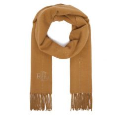 Szalik LAUREN RALPH LAUREN. Brązowe szaliki i chusty damskie Lauren Ralph Lauren, bez wzorów. Za 519.99 zł.