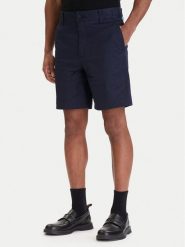 HUGO Szorty materiałowe Genar261S 50567293 Granatowy Slim Fit. Niebieskie szorty męskie Hugo, l, bez wzorów, z bawełny. Za 399.99 zł.