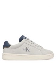 Calvin Klein Sneakersy V3X9-83449-0315 S Szary. Szare buty sportowe chłopięce Calvin Klein, bez wzorów, ze skóry, bez zapięcia. Za 309.99 zł.