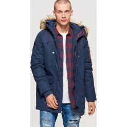 Płaszcz zimowy o sportowym kroju - Granatowy. Niebieskie płaszcze męskie Cropp, na zimę, sportowe. Za 369.99 zł.