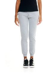 Spodnie dresowe damskie Leone z prostym mankietem. Niebieskie spodnie dresowe damskie LEONE 1947 APPAREL, m, bez wzorów, z dresówki. Za 126.26 zł.