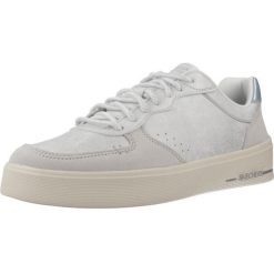Buty SKECHERS HILAND - SHIMMERING SPLENDID Szary. Szare obuwie sportowe damskie Skechers, bez wzorów, ze skóry, trekkingowe, Skechers Sport. W wyprzedaży za 260.15 zł.