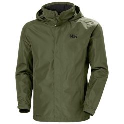 Kurtka uniwersalna męska Helly Hansen Dubliner. Zielone kurtki sportowe męskie Helly Hansen, m, bez wzorów, z syntetyku, trekkingowe. Za 729.00 zł.