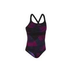 Strój jednoczęściowy do aquafitness ANNA ALL RIB damski. Zielone kostiumy jednoczęściowe damskie NABAIJI, bez wzorów, z elastanu. Za 129.99 zł.