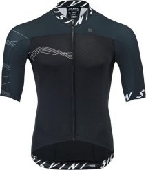 Koszulka rowerowa (z krótkim rękawem) męska SILVINI Men Jersey STELVIO. Czarne koszulki sportowe męskie Silvini, m, z aplikacjami, z elastanu, bez kołnierzyka, bez ramiączek, na fitness i siłownię. Za 392.95 zł.