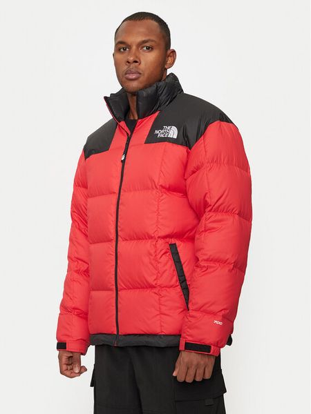 The North Face Kurtka puchowa Lhotse NF0A3Y23 Czerwony Regular Fit. Czerwone kurtki męskie The North Face, m, bez wzorów, z puchu, bez kaptura. Za 939.99 zł.