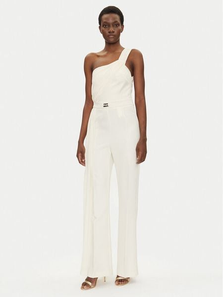 Gaudi Kombinezon 511FD15035 Écru Regular Fit. Sukienki damskie Gaudi, bez wzorów, z syntetyku, bez kołnierzyka, bez ramiączek. Za 809.99 zł.