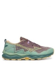 Mizuno Buty do biegania Wave Daichi 9 J1GK2571 33 Zielony. Zielone buty sportowe męskie Mizuno, z materiału, bez zapięcia, do biegania. Za 629.99 zł.
