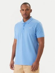 Reebok Polo Breen RK25562CCM Błękitny Regular Fit. Niebieskie koszulki polo męskie Reebok, m, bez wzorów, z bawełny, bez ramiączek. Za 149.99 zł.