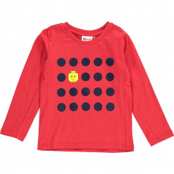 Koszulka "Thomas 712" w kolorze czerwonym. Zielone t-shirty dla chłopców marki Lego Wear Fashion, z bawełny, z długim rękawem. W wyprzedaży za 49.95 zł.