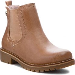 Botki NELLI BLU CS722-36(III)DZ. Niebieskie botki dziewczęce Nelli Blu, ze skóry ekologicznej, bez zapięcia. Za 89.99 zł.