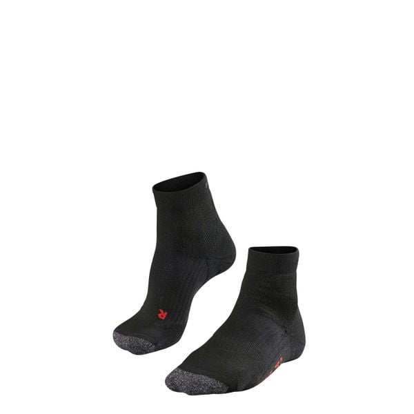 Skarpetki damskie Falke TE2. Czarne skarpety damskie Falke, bez wzorów, z bawełny. Za 142.00 zł.
