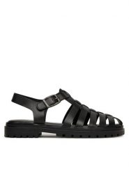 G-Star Raw Sandały WI34-23568-03 Czarny. Czarne sandały damskie G-Star Raw, bez wzorów, ze skóry, bez obcasa, na płaskiej podeszwie, bez zapięcia. Za 207.99 zł.