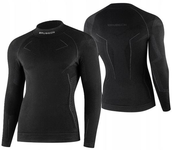 BLUZA TERMOAKTYWNA BRUBECK EXTREME MERINO WOOL LS1666M. Bluzy męskie Brubeck, m, bez wzorów, bez kaptura. Za 416.38 zł.