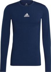 Adidas Koszulka adidas TECHFIT LS TOP GU7338 GU7338 granatowy XL. Niebieskie bielizna termoaktywna męska Adidas, m. Za 116.99 zł.