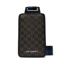 Saszetka KARL LAGERFELD. Czarne saszetki męskie KARL LAGERFELD, młodzieżowe, małe. Za 849.99 zł.