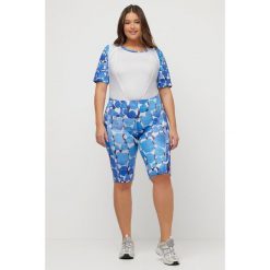 Damskie Kolarzówki wkładka kamuflaż kieszeń odblaski. Białe szorty damskie Ulla Popken, plus size, bez wzorów, z elastanu. Za 294.99 zł.