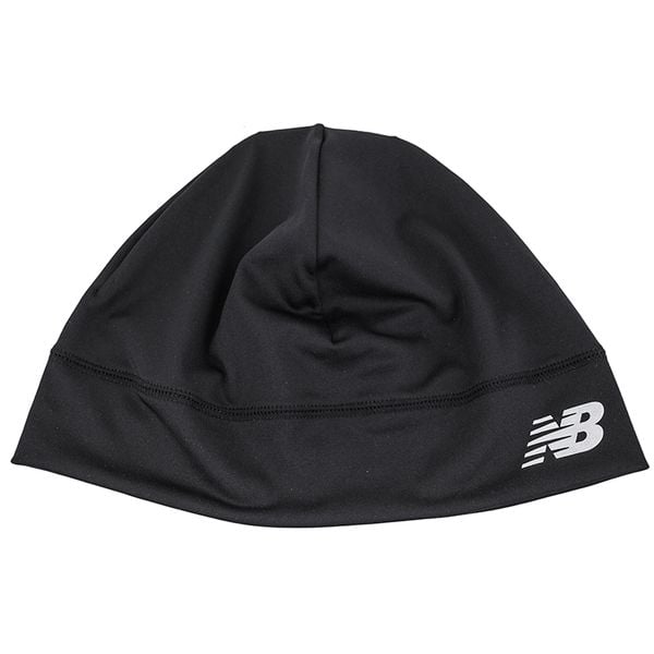 Czapka New Balance LAH91021BK - czarna. Czarne rękawiczki męskie New Balance, bez wzorów, z elastanu. Za 89.99 zł.