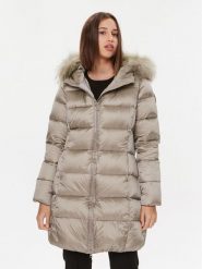 Bomboogie Płaszcz zimowy CW 093P T DLC3 Beżowy Regular Fit. Brązowe płaszcze damskie Bomboogie, na zimę, bez wzorów, z syntetyku, bez kaptura. Za 1,849.00 zł.