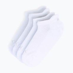Skarpety damskie PUMA Cushioned Sneaker 2 pary. Białe skarpety damskie Puma, bez wzorów, z bawełny. Za 39.99 zł.