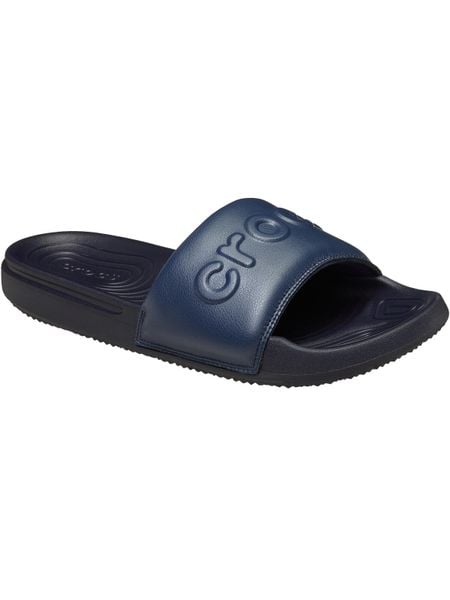 Klapki Crocs All Day Slide M Dorośli. Niebieskie klapki męskie Crocs, z materiału, sportowe. Za 210.99 zł.