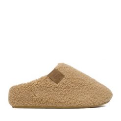 Kapcie G-Star Raw. Brązowe kapcie damskie G-Star Raw, bez wzorów. Za 99.99 zł.