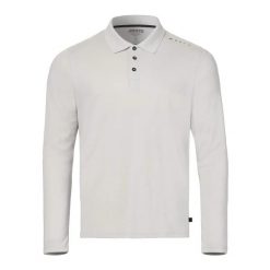 Koszulka polo z długim rękawem przeciwdziałająca promieniom UV Musto Evo Crew. Szare koszulki polo męskie Musto, m, bez wzorów, ze skóry, bez ramiączek. Za 333.50 zł.