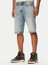 G-Star Raw Szorty jeansowe Mosa D24430-E205 Niebieski Regular Fit. Niebieskie szorty męskie G-Star Raw, m, bez wzorów, z bawełny, retro. Za 309.99 zł.