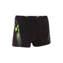 BOKSERKI 500 ADIBO JR. Czarne kąpielówki dla chłopców NABAIJI. Za 49.99 zł.