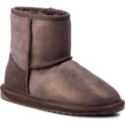 Buty EMU AUSTRALIA - Stinger Metallic Mini W11378 Chocolate. Kozaki damskie marki Emu Australia. W wyprzedaży za 409.00 zł.