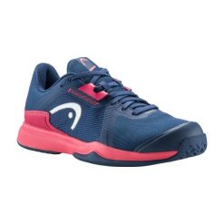 Buty do tenisa damskie Head Sprint Team 3.5 Allcourt. Niebieskie obuwie sportowe damskie Head, bez wzorów, z materiału, do biegania. Za 502.00 zł.