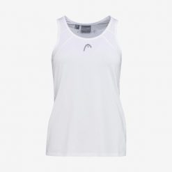 Koszulka bez rękawów dla dziewczynek CLUB 22 Tank Top. Niebieskie bluzki dla dziewczynek Head, bez wzorów, z dżerseju, bez kołnierzyka, bez ramiączek. W wyprzedaży za 101.50 zł.