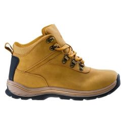 Buty Elbrus Wadi Mid Teen 92800280455 żółte. Żółte trekkingi damskie . Za 233.35 zł.
