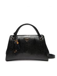 Guess Torebka HWKB94 99060 Czarny. Czarne torebki do ręki damskie Guess, z aplikacjami, ze skóry, bez dodatków. Za 359.99 zł.