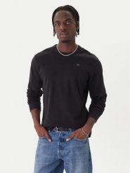 G-Star Raw Longsleeve Nifous D25076-D976 Czarny Regular Fit. Czarne bluzki z długim rękawem męskie G-Star Raw, m, bez wzorów, z bawełny, retro, bez kołnierzyka. Za 199.99 zł.