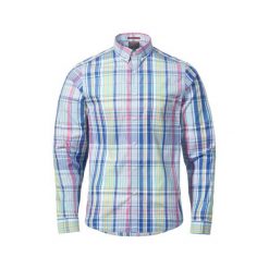 Koszula z długim rękawem Musto Marina. Niebieskie koszule damskie Musto, bez wzorów, marine, bez kołnierzyka, bez ramiączek. Za 428.00 zł.