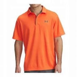 T-Shirt Polo Męski Koszulka Polo Under Armour Tech Polo. Brązowe koszulki polo męskie Under Armour, m, bez wzorów, sportowe, bez ramiączek. Za 169.99 zł.