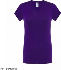 JHK TSRLCMFP - Bluzka z krótkim rękawem - purpurowy XL. Fioletowe bluzki damskie JHK, xl, bez wzorów, bez kołnierzyka, bez ramiączek. Za 15.16 zł.