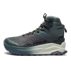Buty trekkingowe damskie Altra Olympus 6 Hike Mid GTX. Niebieskie obuwie sportowe damskie Altra, do biegania. Za 949.99 zł.