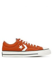 Converse Trampki Star Player 76 A10520C Czerwony. Czerwone trampki i tenisówki damskie Converse, bez wzorów, z materiału, retro, bez zapięcia. Za 239.99 zł.