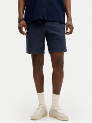 Jack & Jones Szorty materiałowe Jaiden 12295862 Granatowy Relaxed Fit. Niebieskie szorty męskie Jack & Jones, l, bez wzorów, z bawełny. Za 89.99 zł.