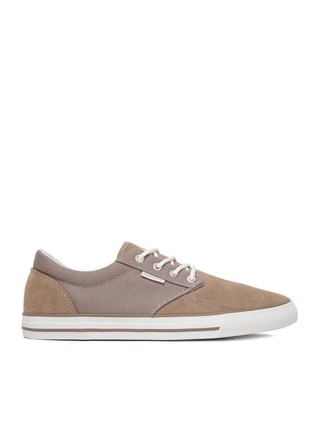 Quiksilver Tenisówki CEO-DAYTON-01 Beżowy. Brązowe trampki męskie Quiksilver, bez wzorów, ze skóry, bez zapięcia. Za 179.99 zł.