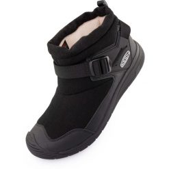 Keen Men Hoofdromeo Slip‑on skóra/fleece czarny 42. Czarne trampki i tenisówki damskie Keen, bez wzorów, ze skóry, bez zapięcia. Za 440.99 zł.