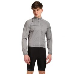 Męska rowerowa kurtka przeciwdeszczowa Kilpi RAINAR-M. Niebieskie buty sportowe męskie Kilpi, m, bez wzorów, rowerowe. Za 318.77 zł.