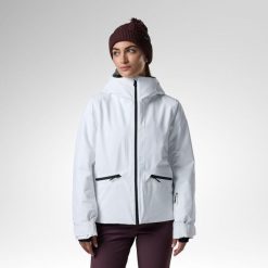 Kurtka narciarska i snowboardowa damska Rossignol Rochrun. Białe kurtki damskie Rossignol, l, bez wzorów, z materiału, długie, z kapturem, narciarskie, primaloft. Za 1,499.00 zł.