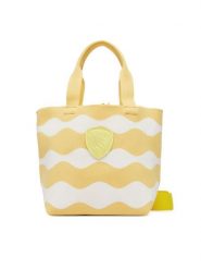 Blauer Torebka S6XSBASKET01/KNI Żółty. Żółte torebki do ręki damskie Blauer, bez wzorów, z materiału, bez dodatków. Za 339.99 zł.