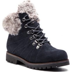 Trapery CAPRICE - 9-26217-21 Ocean Suede 857. Niebieskie śniegowce i trapery damskie Caprice, z materiału. W wyprzedaży za 239.00 zł.