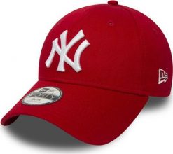 New Era Czapka 9Forty NY Yankees Essential Kids bordowa r. uniwersalna (10877282). Czerwone czapki dla dzieci New Era, bez wzorów. Za 79.95 zł.